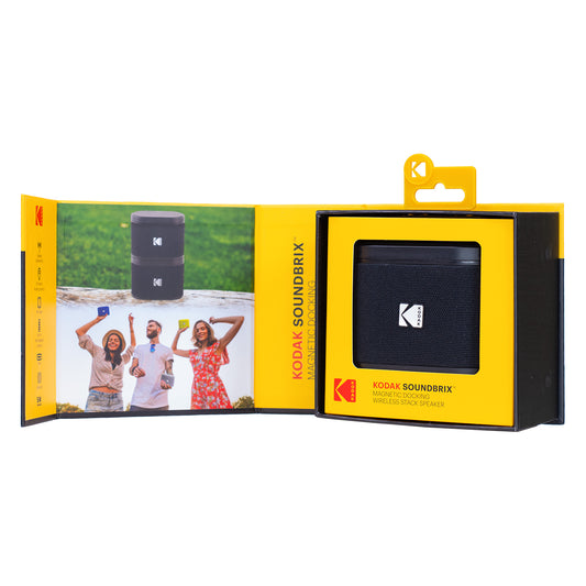 KODAK SOUNDBRIX™ Bass Black Speaker