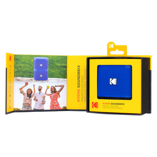 KODAK SOUNDBRIX™ Backstage Blue Speaker