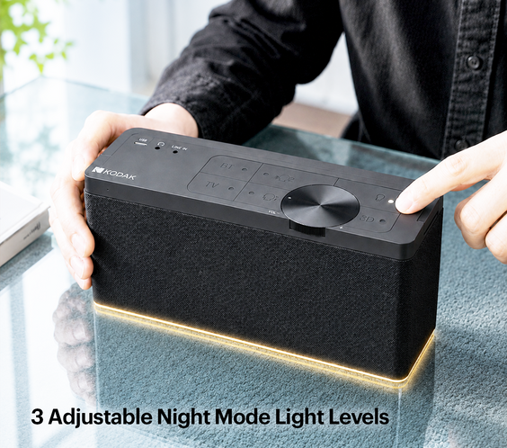 KODAK AcuHear Plus Portable Bluetooth Speaker