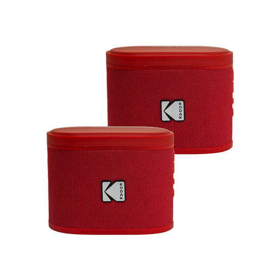 KODAK SOUNDBRIX™ Reverb Red 2-Piece Speaker