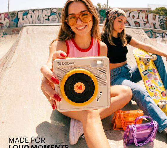 KODAK Spin Portable Wireless Bluetooth Speaker