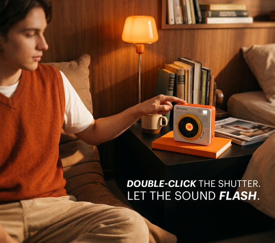 KODAK Spin Portable Wireless Bluetooth Speaker