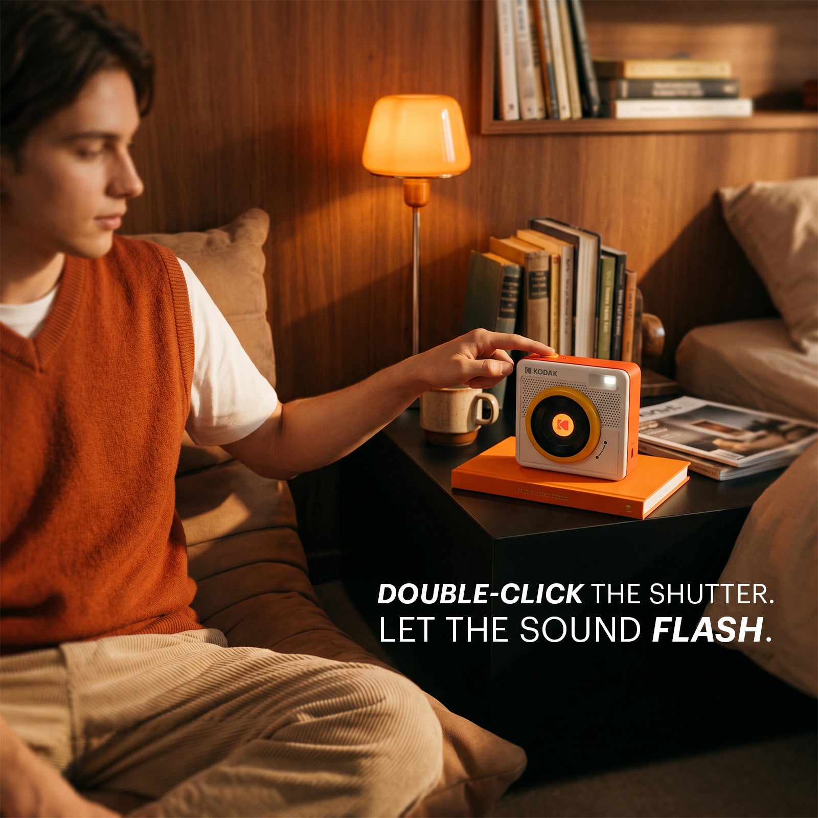 KODAK Spin Portable Wireless Bluetooth Speaker
