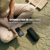 KODAK SOUNDBRIX Plus Portable Bluetooth Speaker -  Midnight Black
