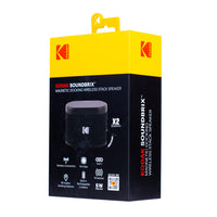 KODAK SOUNDBRIX™ Bass Black 2-Piece Speaker