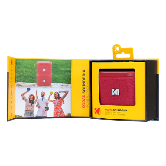 KODAK SOUNDBRIX™ Reverb Red Speaker