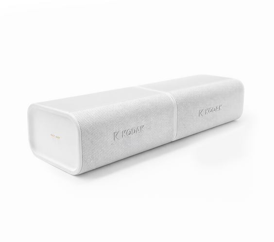 KODAK SOUNDBRIX Plus Portable Bluetooth Speaker - Glacier White