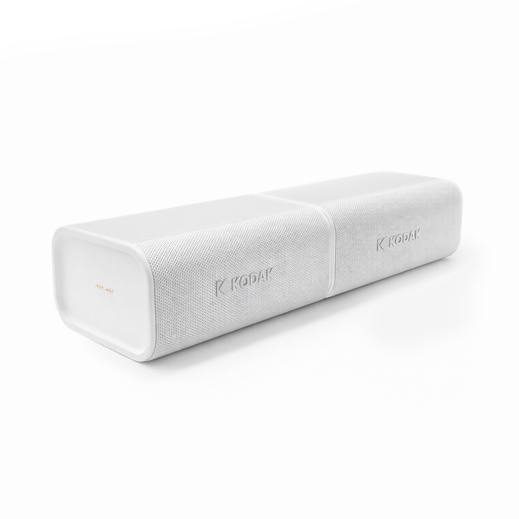 KODAK SOUNDBRIX Plus Portable Bluetooth Speaker - Glacier White