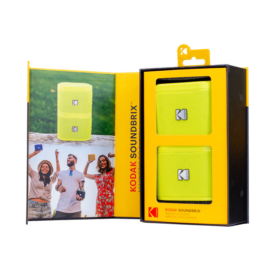KODAK SOUNDBRIX™ Yellin' Yellow 2-Piece Speaker