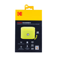 KODAK SOUNDBRIX™ Yellin' Yellow 2-Piece Speaker
